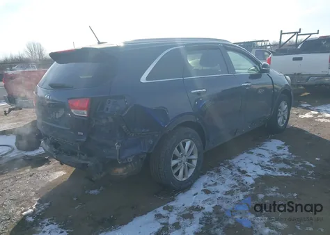 2016 Kia Sorento 2.4L Lx from USA, damaged, VIN 5XYPGDA33GG145709